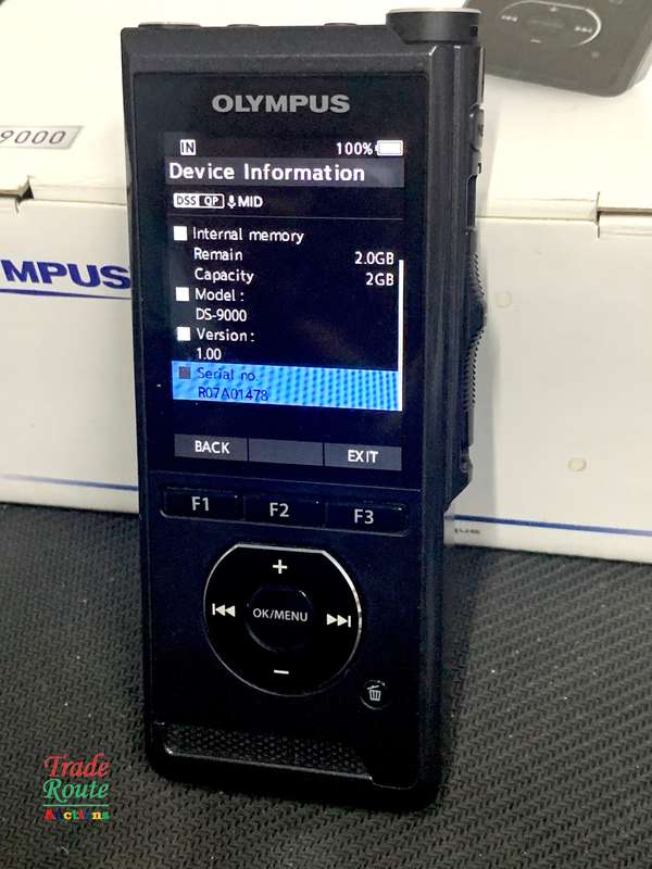 Olympus DS-9000 Professional Digital Voice Recorder - Handheld Voice Dictation Recorder