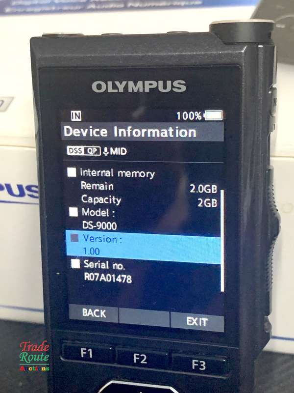 Olympus DS-9000 Professional Digital Voice Recorder - Handheld Voice Dictation Recorder