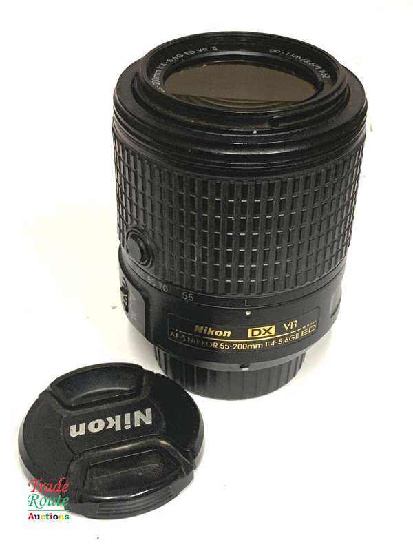 Nikon AF-S 55-200mm VR II LENS For Nikon DSLR Cameras