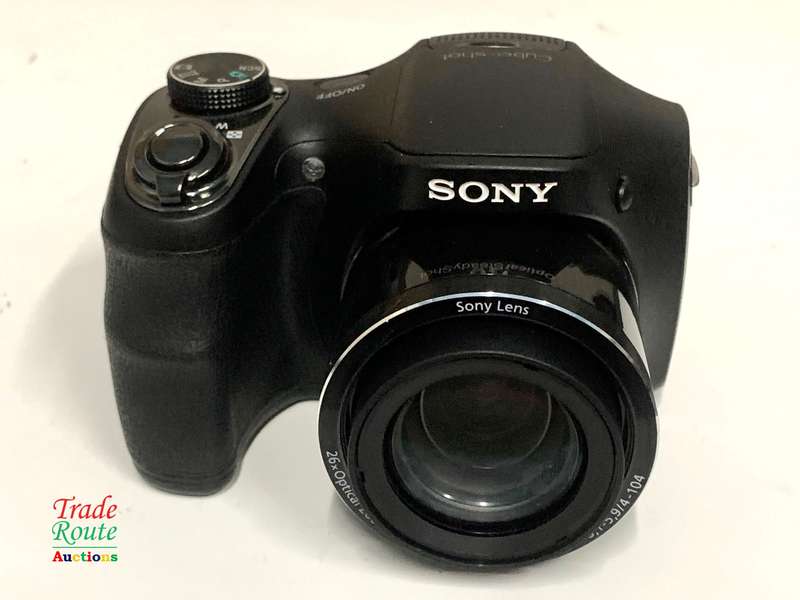 Sony Cybershot DSC-H200 Black 20.1MP 26X Optical SteadyShot image stabilization Digital Camera