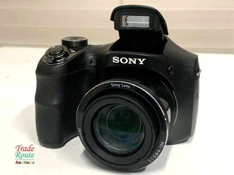 Sony Cybershot DSC-H200 Black 20.1MP 26X Optical SteadyShot image stabilization Digital Camera