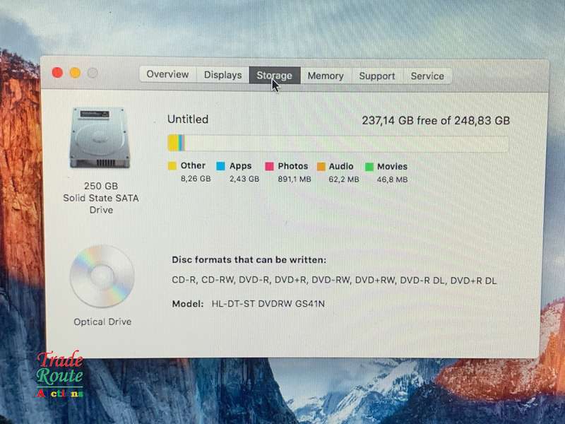 Apple MacBook Pro 13.3-inch  | Core i5 2.5GHz | 16GB RAM | 250GB SSD