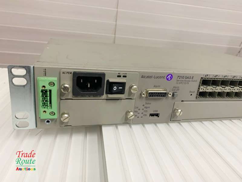 Alcatel Lucent 7210 SAS-E Service Access Switch 12SFP/12-TX
