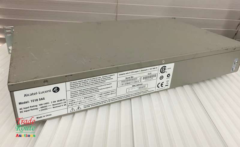 Alcatel Lucent 7210 SAS-E Service Access Switch 12SFP/12-TX