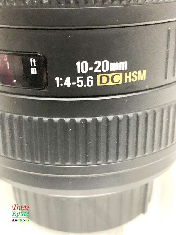 Sigma 10-20mm f/4-5.6 DC HSM WIDE ANGLE Lens [NIKON-MOUNT] For Nikon DSLR Cameras