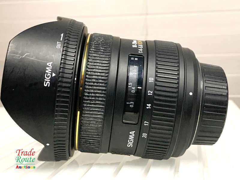 Sigma 10-20mm f/4-5.6 DC HSM WIDE ANGLE Lens [NIKON-MOUNT] For Nikon DSLR Cameras