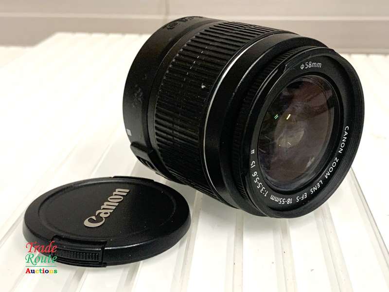 Canon EF-S 18-55mm f/3.5-5.6 IS (IMAGE STABILIZER) Camera Lens for Canon Digital SLR Cameras