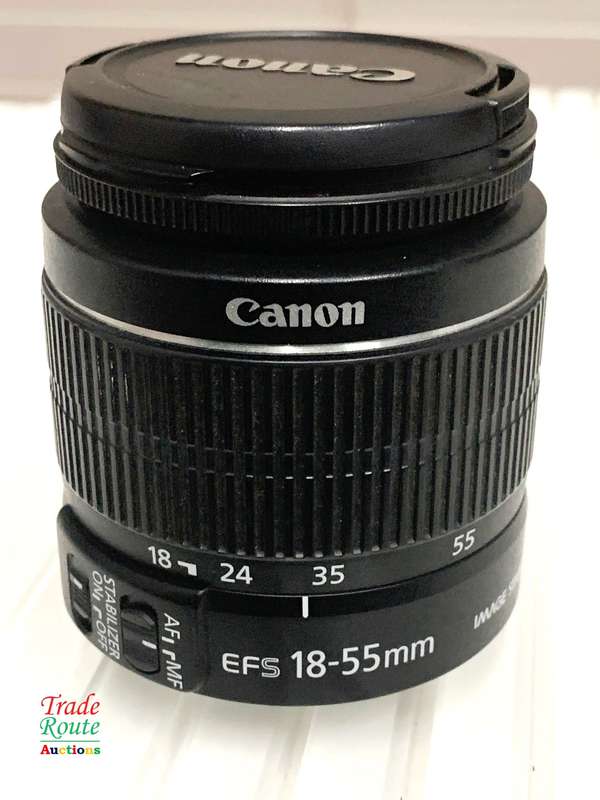 Canon EF-S 18-55mm f/3.5-5.6 IS (IMAGE STABILIZER) Camera Lens for Canon Digital SLR Cameras