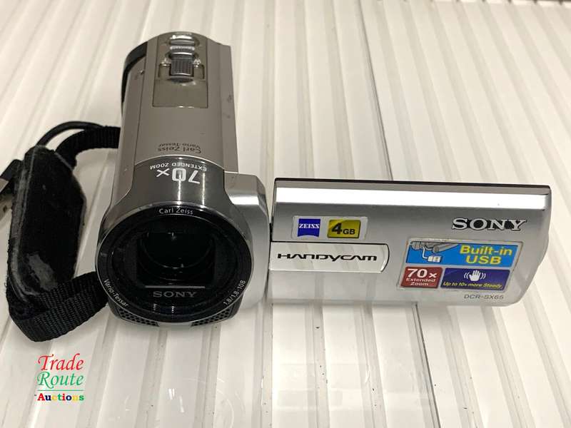 Sony DCR-SX65 Flash Memory Camcorder (Silver)