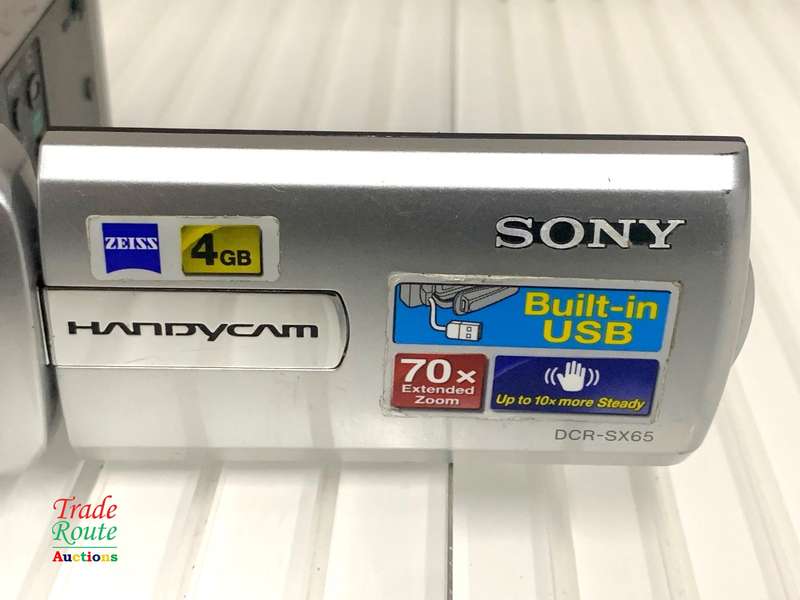 Sony DCR-SX65 Flash Memory Camcorder (Silver)