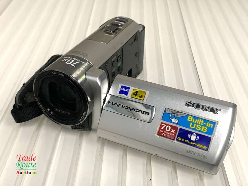 Sony DCR-SX65 Flash Memory Camcorder (Silver)