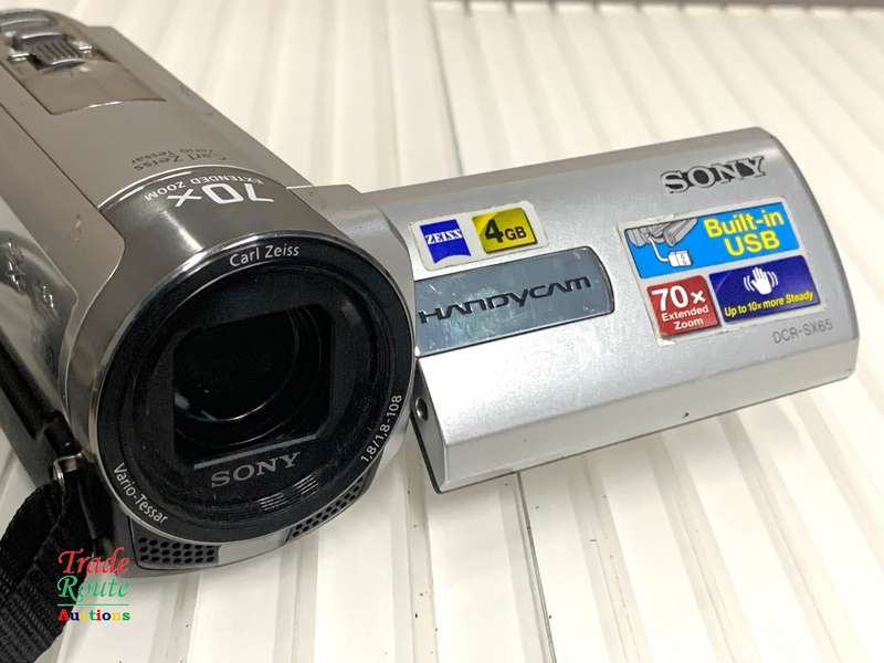 Sony DCR-SX65 Flash Memory Camcorder (Silver)