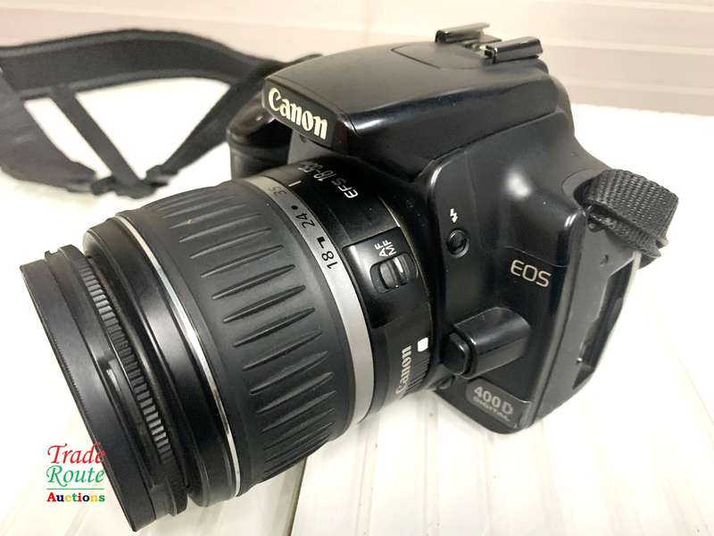 Canon 400D Digital SLR camera 10.1 Megapixels + Canon EFS 18-55mm Lens Kit