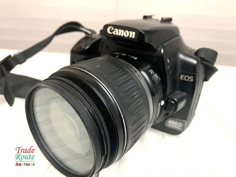 Canon 400D Digital SLR camera 10.1 Megapixels + Canon EFS 18-55mm Lens Kit