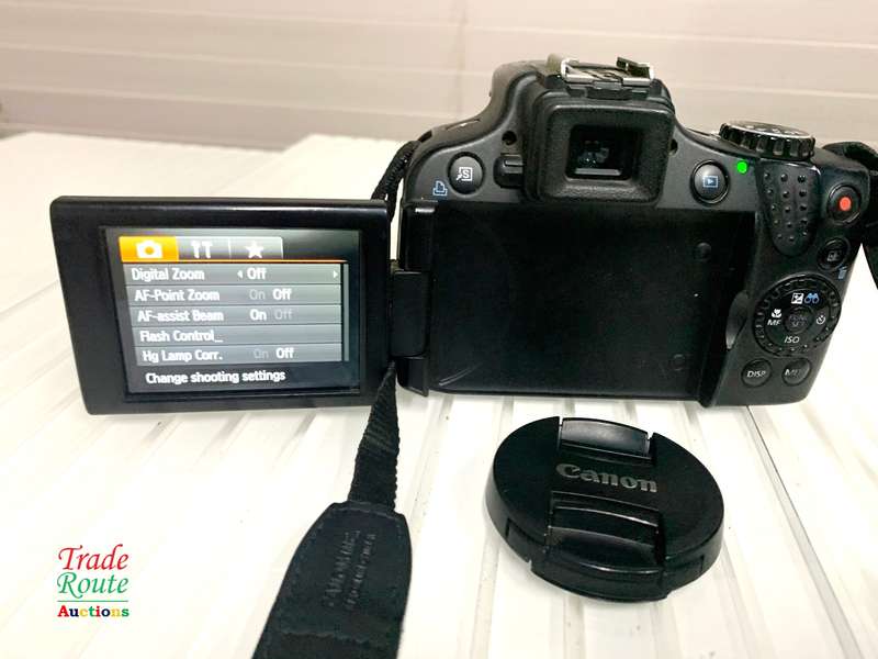 Canon PowerShot SX50 HS CAMERA 24-1200mm IMAGE STABILIZER Lens - WORLD`S FIRST COMPACT 50X ZOOM
