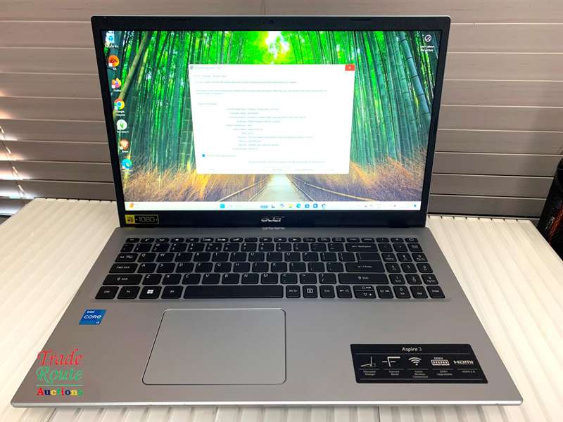 Acer Aspire A315-58 15.6inch Laptop | Core i3 1115G4 11th Gen 3.0GHz | 20GB RAM | 256GB SSD