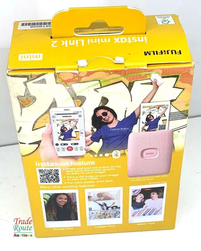 Fujifilm Instax Mini Link 2 Smartphone Printer - Pink