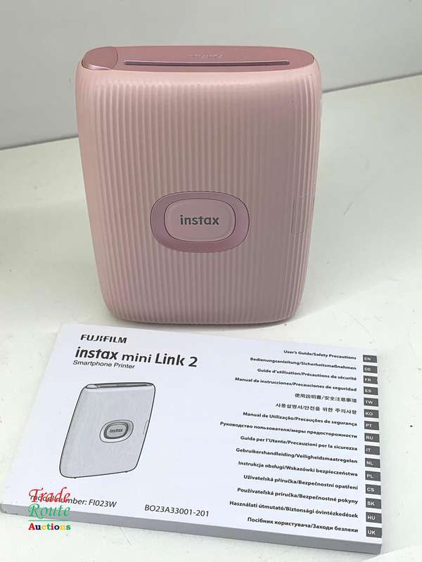 Fujifilm Instax Mini Link 2 Smartphone Printer - Pink