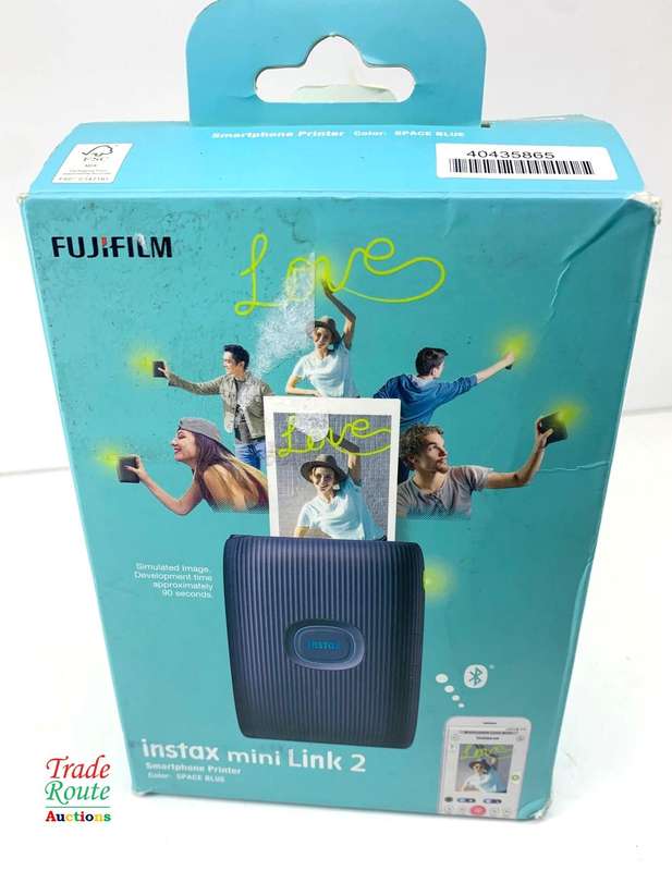Fujifilm Instax Mini Link 2 Smartphone Printer - Space Blue