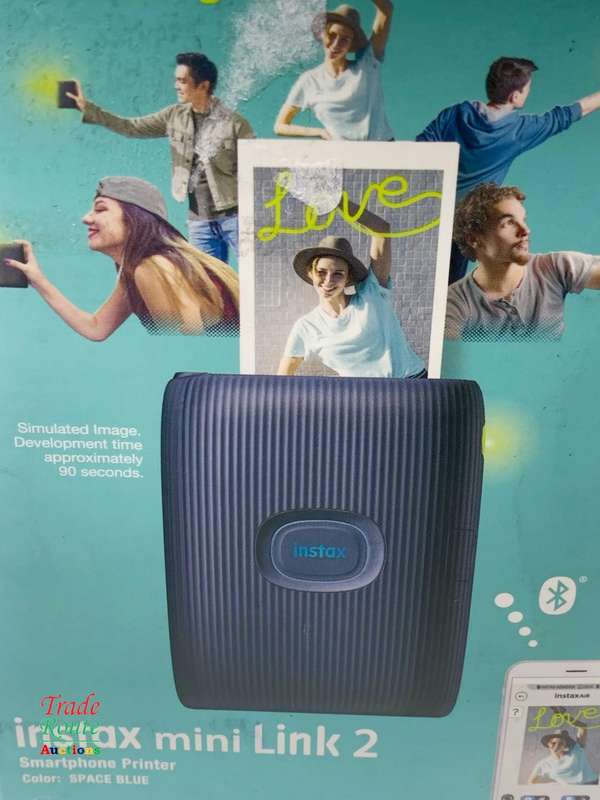 Fujifilm Instax Mini Link 2 Smartphone Printer - Space Blue