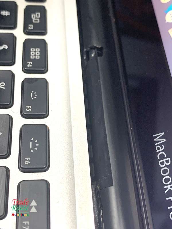 Apple MacBook Pro 13.3-inch  | Core i5 2.5GHz | 4GB RAM | 240GB HDD Damages to Plastic cover in back