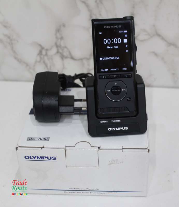 Olympus DS-9000 Professional Digital Voice Recorder - Handheld Voice Dictation Recorder