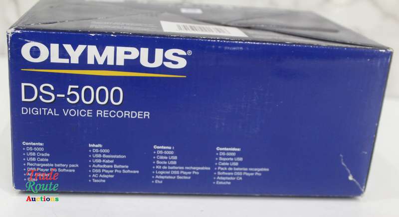 Olympus DS-5000 Digital Voice Recorder - Handheld Voice Dictation Recorder