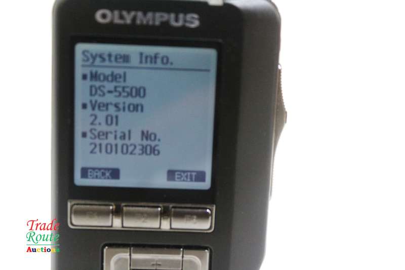 Olympus DS-5500 Digital Voice Recorder