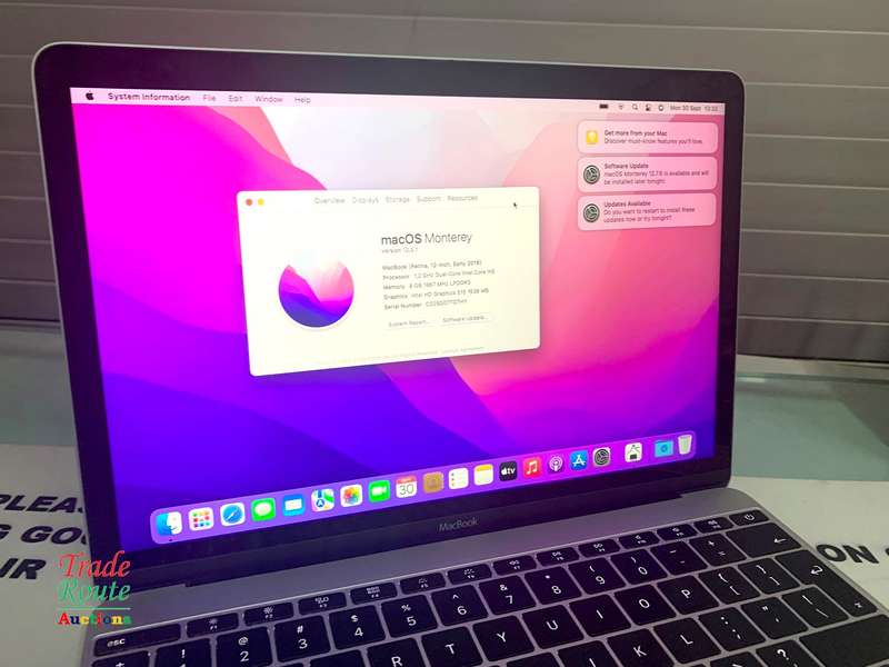 MacBook Core M5 1.2Ghz 12 inch RETINA SILVER (Early 2016 Model) | 8GB RAM | 500GB SSD | 2304x1440