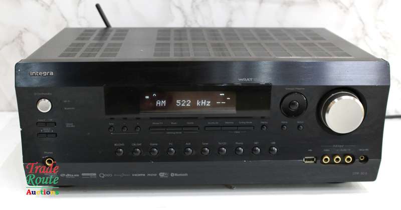 Integra DTR-30.5 AV Home Theater Receiver 7.2 Channel- [ POWERS ON - NO SOUND ] [FOR SPARES/REPAIR]