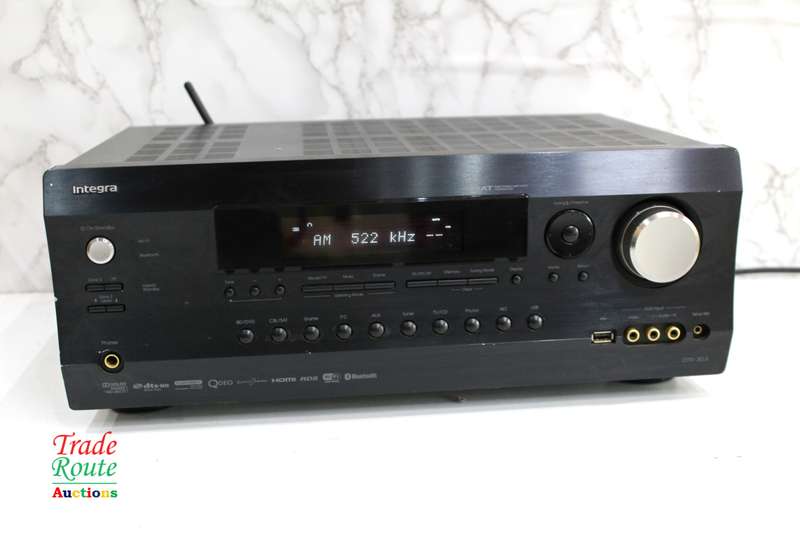 Integra DTR-30.5 AV Home Theater Receiver 7.2 Channel- [ POWERS ON - NO SOUND ] [FOR SPARES/REPAIR]