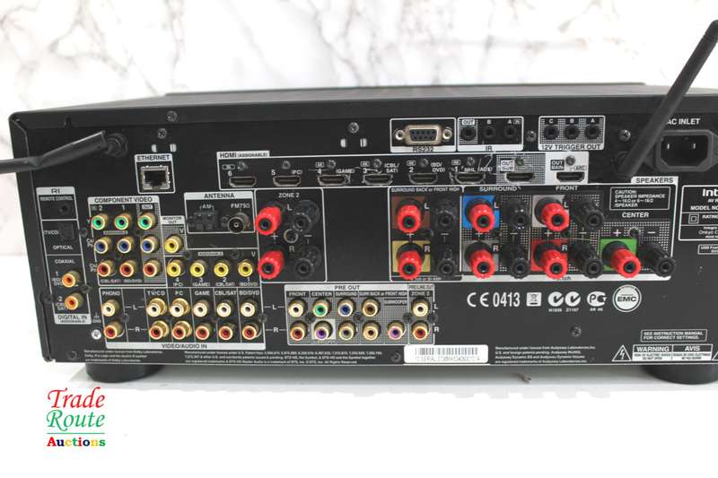 Integra DTR-30.5 AV Home Theater Receiver 7.2 Channel- [ POWERS ON - NO SOUND ] [FOR SPARES/REPAIR]