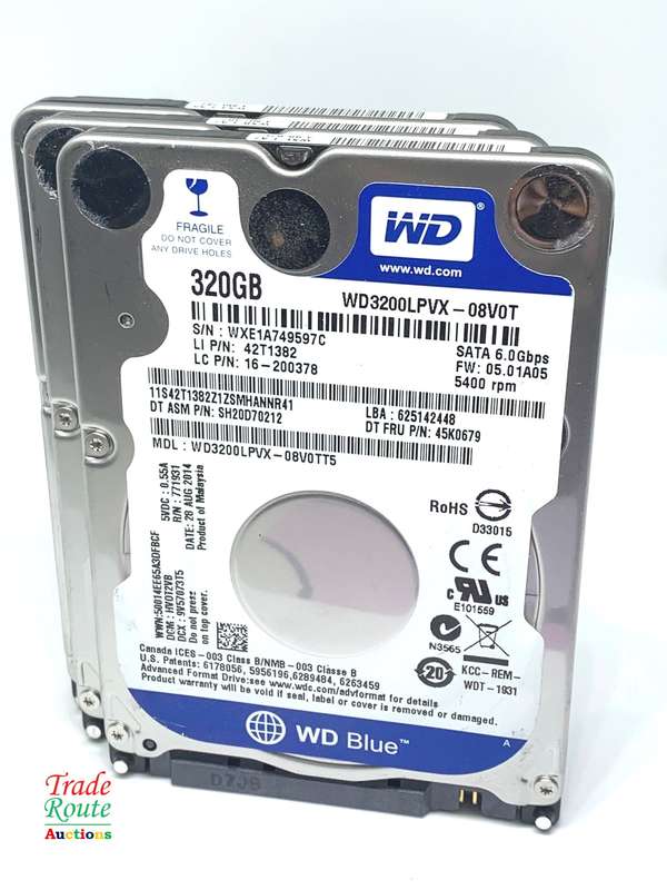 WD 320GB HDD 2.5 inch for Laptops/Desktops - 320GB Hard Disk