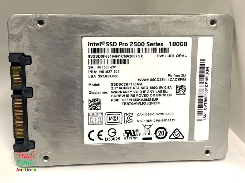 INTEL 180GB SSD Solid State Drive  2.5 Inch