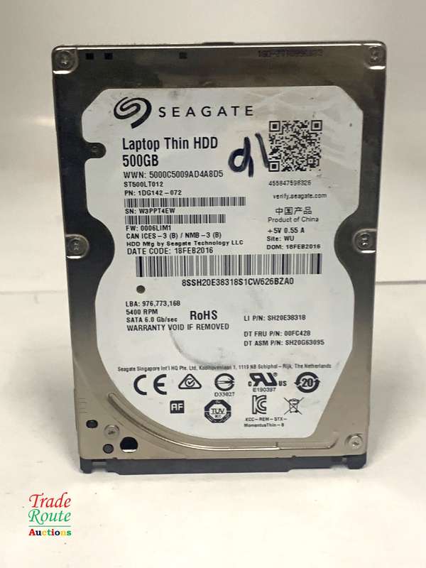 SEAGATE Laptop Thin HDD 500GB 2.5"