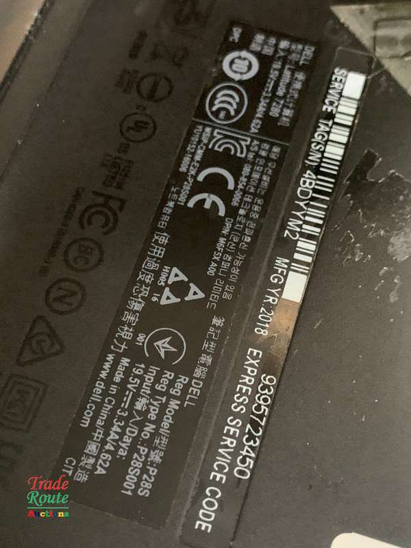 DELL Latitude 7280 Laptop | For Spares - Salvage Stock