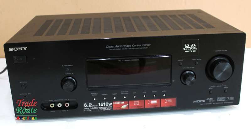 SONY Multi Channel AV Receiver - STR-KM5000 200W - NO POWER - Salvage Stock - For Spares or Repair