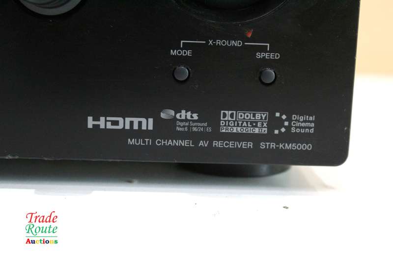 SONY Multi Channel AV Receiver - STR-KM5000 200W - NO POWER - Salvage Stock - For Spares or Repair
