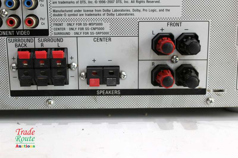 SONY Multi Channel AV Receiver - STR-KM5000 200W - NO POWER - Salvage Stock - For Spares or Repair