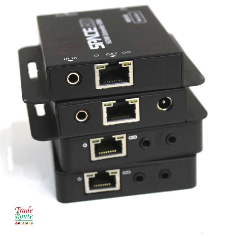 HDMI Extender over CAT6 (Sold as 1 lot) Salvage Stock without Accessories