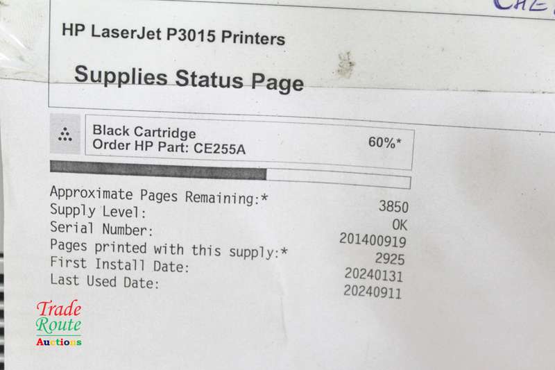 HP Laser Printer LaserJet Enterprise P3015  Printer - Good working Condition
