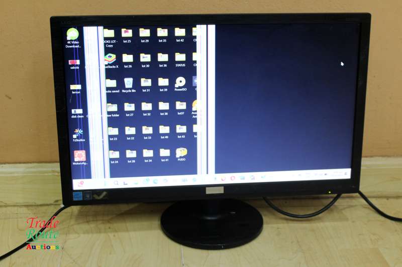 AOC E2260SWDN 21.5" HD Monitor DVI-D/VGA - Damaged Screen Salvage