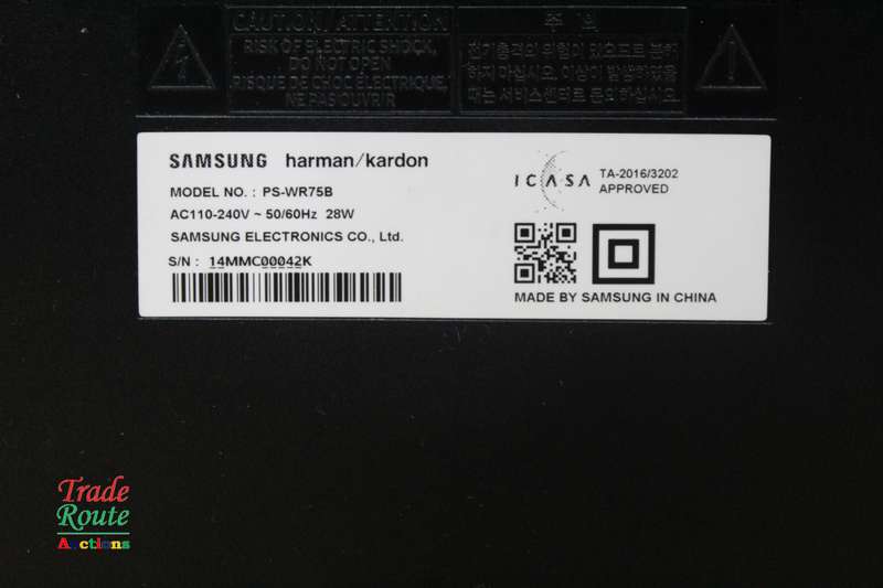 Samsung Harman/Kardon Subwoofer Model PS-WR75B
