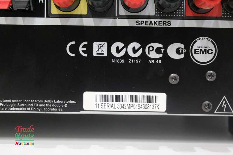 Onkyo TX-NR609 7.2 Network A/V Receiver - [FOR Spares/Repair] [ Powers On/OFF]