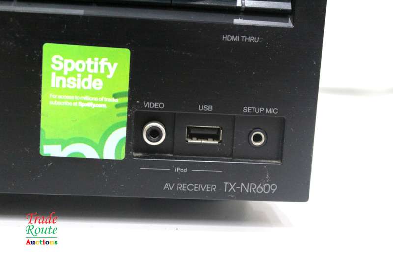 Onkyo TX-NR609 7.2 Network A/V Receiver - [FOR Spares/Repair] [ Powers On/OFF]