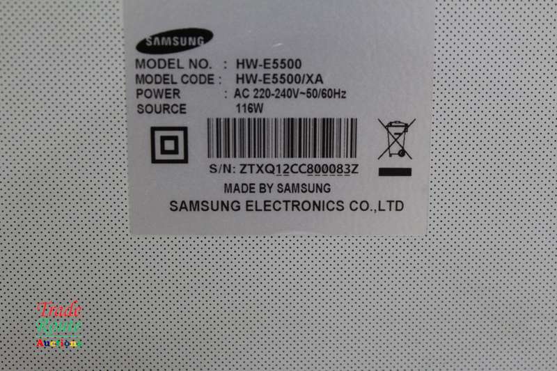 SAMSUNG HW-E5500 5.2Channels 3D Sound AV Receiver Amplifier 1050w (Salvage Stock for Spares)