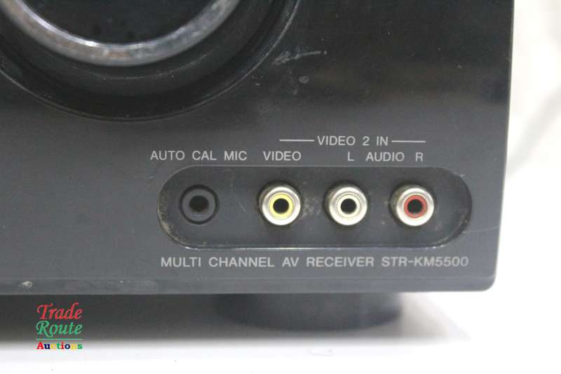 SONY Multi Channel AV Receiver - STR-KM5500 - Powers ON Has Sound - Faulty HDMI
