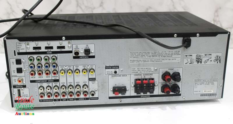 SONY Multi Channel AV Receiver - STR-KM5500 - Powers ON Has Sound - Faulty HDMI