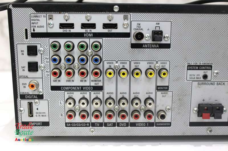 SONY Multi Channel AV Receiver - STR-KM5500 - Powers ON Has Sound - Faulty HDMI