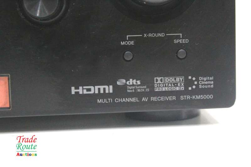 SONY Multi Channel AV Receiver - STR-KM5000 200W - NO POWER - Salvage Stock - For Spares or Repair
